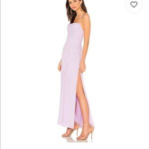 Fame&Partners lilac spaghetti strap dress